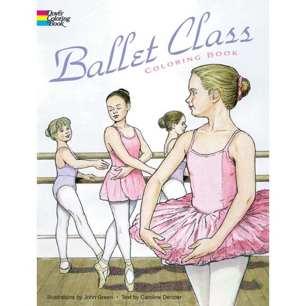 Ballet Class Coloring Book -- John Green